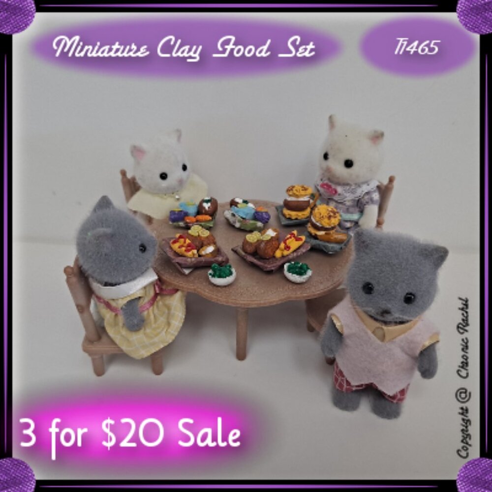 6-Piece Fish Meals Glued-Together Set